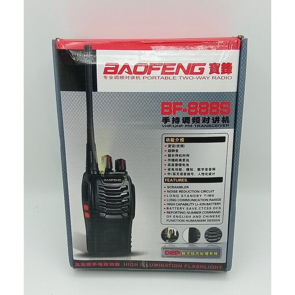 2PK BAOFENG Portable Two-Way Radios BF-888S - Picture 1 of 4